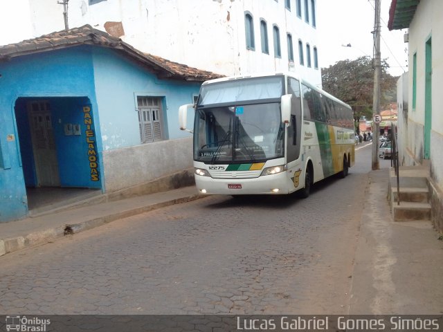 Empresa Gontijo de Transportes 12275 na cidade de Minas Novas, Minas Gerais, Brasil, por Lucas Gabriel  Gomes Simões. ID da foto: 4301040.