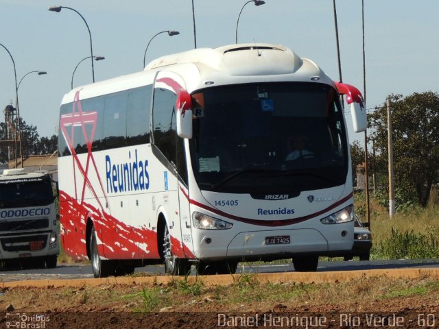 Empresa Reunidas Paulista de Transportes 145405 na cidade de Rio Verde, Goiás, Brasil, por Daniel Henrique. ID da foto: 4300892.