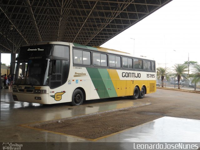 Empresa Gontijo de Transportes 15785 na cidade de Patos de Minas, Minas Gerais, Brasil, por Leonardo J. Nunes. Número da foto: #4301663.