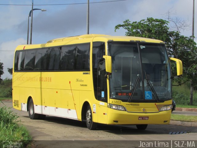 Viação Itapemirim 45803 na cidade de São Luís, Maranhão, Brasil, por Jean Lima. Número da foto: #4300084.