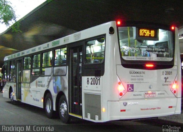 Viação Gato Preto 8 2001 na cidade de São Paulo, São Paulo, Brasil, por Jonathan  Aguiar Correa. Número da foto: #4299943.