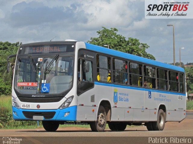 Expresso Rio Negro 49-020 na cidade de São Luís, Maranhão, Brasil, por Patrick Ribeiro. Número da foto: #4304104.