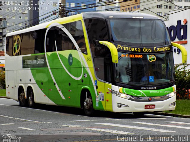 Expresso Princesa dos Campos 6432 na cidade de Curitiba, Paraná, Brasil, por Gabriel Giacomin de Lima. Número da foto: #4302967.