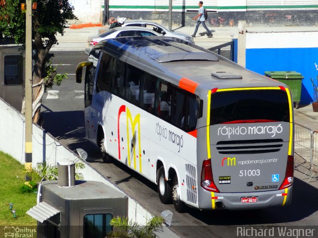 Rápido Marajó 51003 na cidade de Rio de Janeiro, Rio de Janeiro, Brasil, por Richard Wagner. Número da foto: #4303877.
