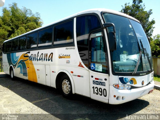 Empresas de Transportes Santana e São Paulo 1390 na cidade de Camaçari, Bahia, Brasil, por Aneivan Lima. ID da foto: 4302347.