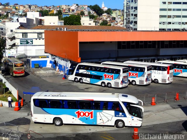 Auto Viação 1001 RJ 108.186 na cidade de Rio de Janeiro, Rio de Janeiro, Brasil, por Richard Wagner. Número da foto: #4304031.
