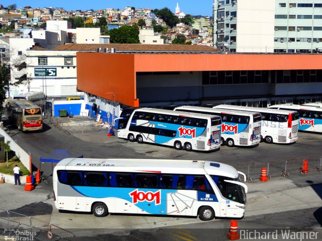 Auto Viação 1001 RJ 108.186 na cidade de Rio de Janeiro, Rio de Janeiro, Brasil, por Richard Wagner. ID da foto: 4304031.