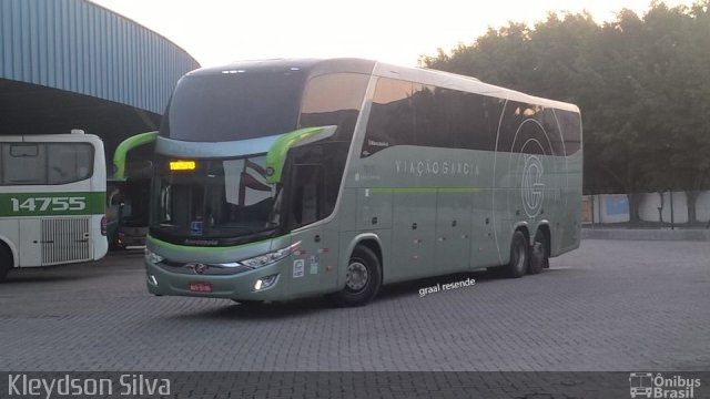 Viação Garcia 7017 na cidade de Resende, Rio de Janeiro, Brasil, por Vinicius Ribeiro. Número da foto: #4302241.