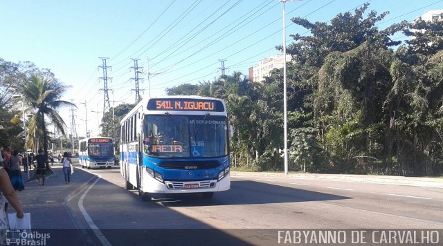 Viação Nossa Senhora da Penha RJ 188.126 na cidade de Nova Iguaçu, Rio de Janeiro, Brasil, por Fabiano Magalhaes. ID da foto: 4303411.