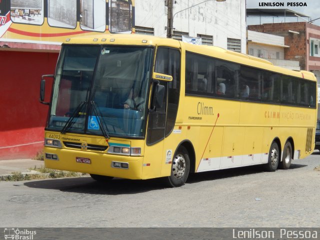 Viação Itapemirim 44093 na cidade de Caruaru, Pernambuco, Brasil, por Lenilson da Silva Pessoa. ID da foto: 4304578.