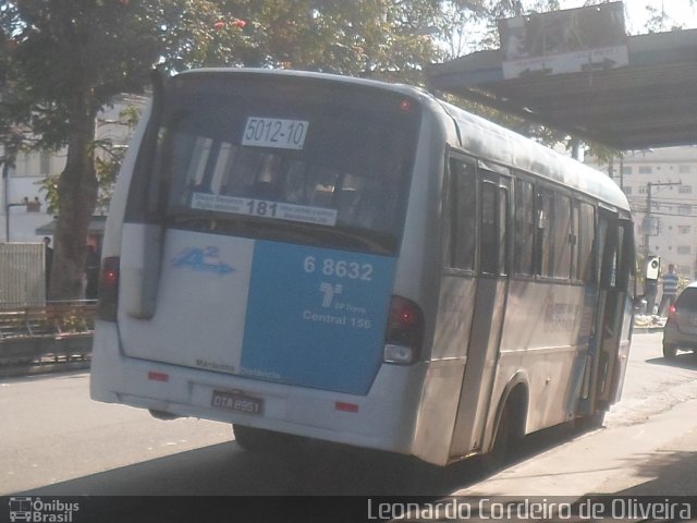 Cooper Líder > A2 Transportes 6 8632 na cidade de São Paulo, São Paulo, Brasil, por Eduardo de Oliveira. ID da foto: 4304265.