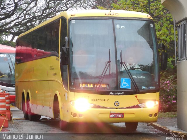 Viação Itapemirim 5511 na cidade de São Paulo, São Paulo, Brasil, por Manoel Junior. ID da foto: 4304765.