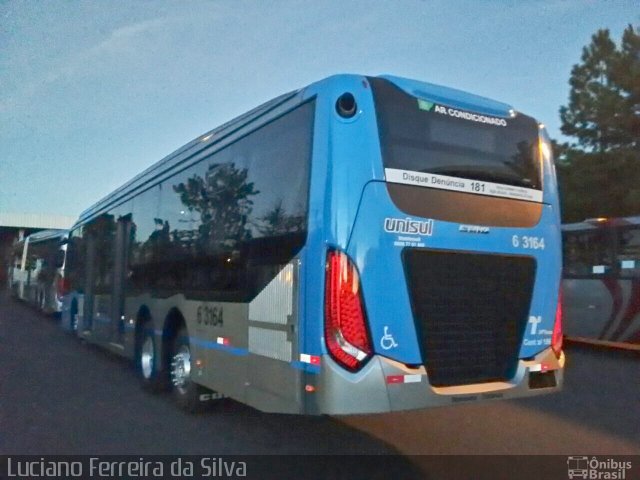 Viação Paratodos > São Jorge > Metropolitana São Paulo > Mobibrasil 6 3164 na cidade de Botucatu, São Paulo, Brasil, por Luciano Ferreira da Silva. ID da foto: 4307741.