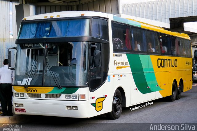 Empresa Gontijo de Transportes 15500 na cidade de Belo Horizonte, Minas Gerais, Brasil, por Anderson Silva. Número da foto: #4307190.
