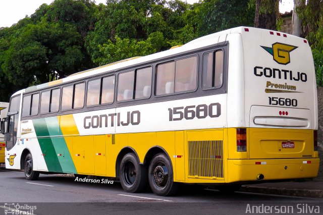 Empresa Gontijo de Transportes 15680 na cidade de Belo Horizonte, Minas Gerais, Brasil, por Anderson Silva. ID da foto: 4307192.