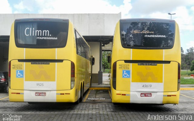 Viação Itapemirim 9525 na cidade de São Mateus, Espírito Santo, Brasil, por Anderson Silva. Número da foto: #4307197.