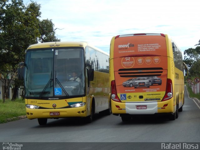 Viação Itapemirim 60703 na cidade de Brasília, Distrito Federal, Brasil, por Rafael Rosa. ID da foto: 4309631.