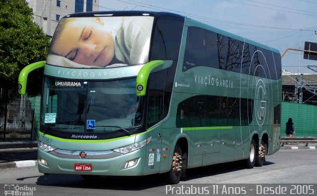 Viação Garcia 7087 na cidade de São Paulo, São Paulo, Brasil, por Cristiano Soares da Silva. Número da foto: #4309025.