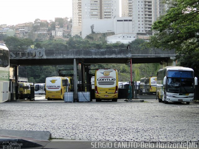 Empresa Gontijo de Transportes Garagem BHZ na cidade de Belo Horizonte, Minas Gerais, Brasil, por Sérgio Augusto Braga Canuto. ID da foto: 4310346.