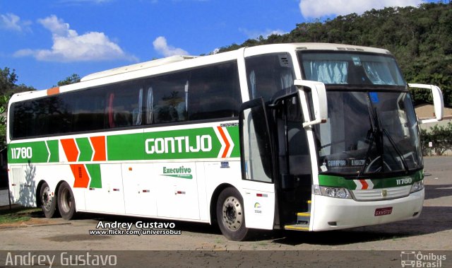 Empresa Gontijo de Transportes 11780 na cidade de Belo Horizonte, Minas Gerais, Brasil, por Andrey Gustavo. Número da foto: #4310123.