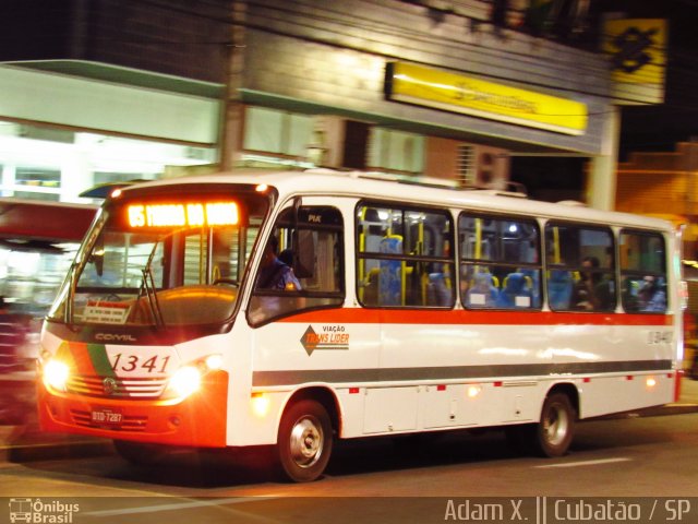 Viação Bom Jesus > VTL - Viação Trans Líder 1341 na cidade de Cubatão, São Paulo, Brasil, por Adam Xavier Rodrigues Lima. ID da foto: 4310152.