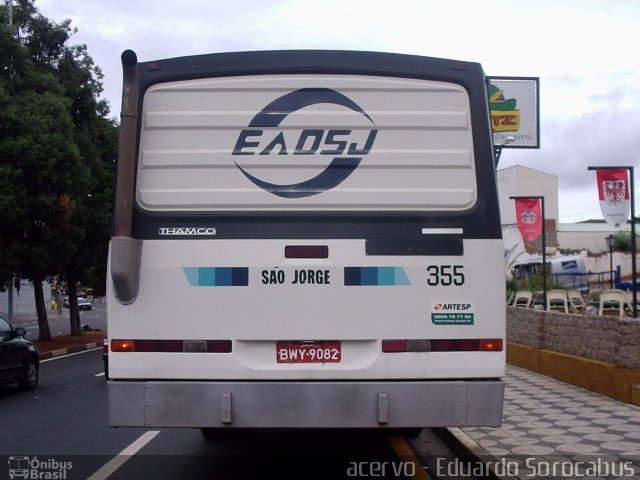 Empresa Auto Ônibus São Jorge 355 na cidade de Sorocaba, São Paulo, Brasil, por Otavio Rossini. ID da foto: 4360782.