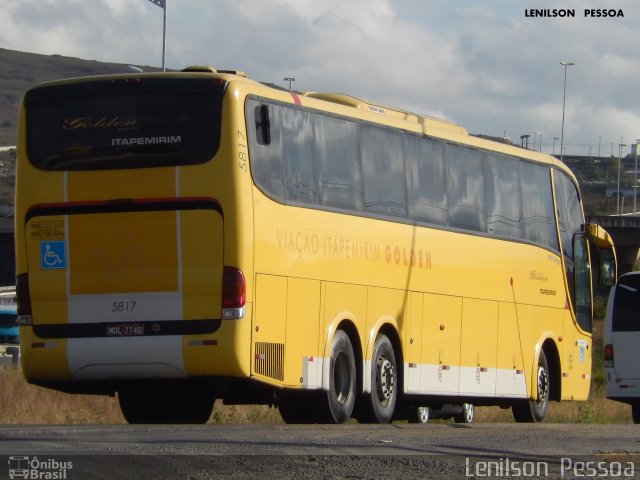 Viação Itapemirim 5817 na cidade de Caruaru, Pernambuco, Brasil, por Lenilson da Silva Pessoa. Número da foto: #4361883.