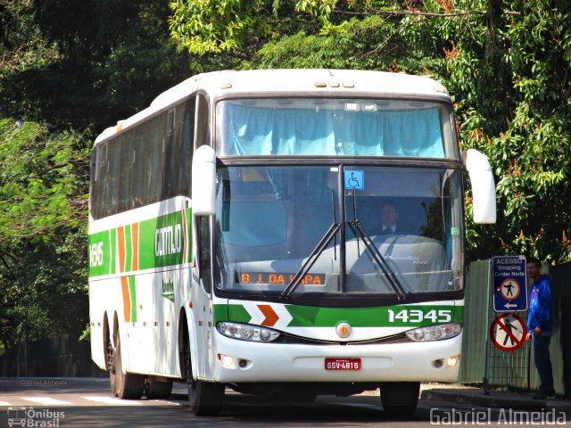 Empresa Gontijo de Transportes 14345 na cidade de São Paulo, São Paulo, Brasil, por Gabriel Almeida. Número da foto: #4361978.
