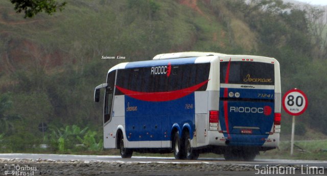 Viação Riodoce 71241 na cidade de Cachoeiro de Itapemirim, Espírito Santo, Brasil, por Saimom  Lima. ID da foto: 4362401.