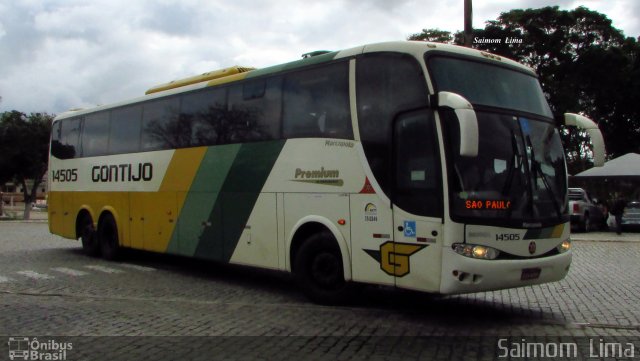 Empresa Gontijo de Transportes 14505 na cidade de Campos dos Goytacazes, Rio de Janeiro, Brasil, por Saimom  Lima. Número da foto: #4362508.
