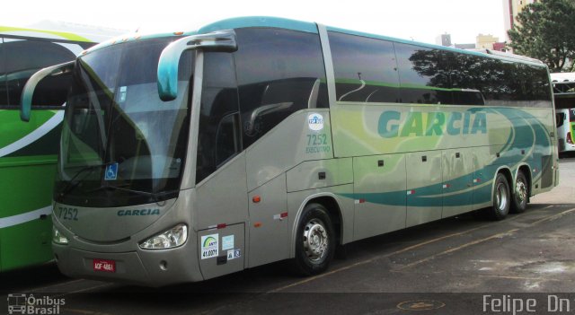 Viação Garcia 7252 na cidade de Cascavel, Paraná, Brasil, por Felipe  Dn. Número da foto: #4382138.