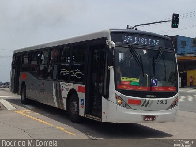 Metra - Sistema Metropolitano de Transporte 7600 na cidade de Diadema, São Paulo, Brasil, por Jonathan  Aguiar Correa. Número da foto: #4383714.