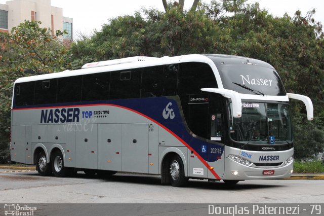 Viação Nasser 202145 na cidade de São Paulo, São Paulo, Brasil, por Douglas Paternezi. Número da foto: #4383458.