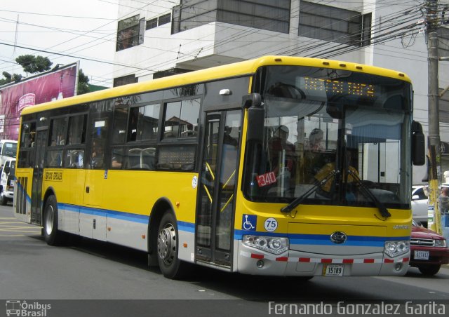 AMSA - Autotransportes Moravia 75 na cidade de Brasília, Distrito Federal, Brasil, por Fernando Gonzalez Garita. Número da foto: #4384615.