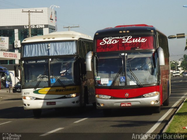 Expresso São Luiz 7570 na cidade de Feira de Santana, Bahia, Brasil, por Anderson  Bacelar. ID da foto: 4384914.