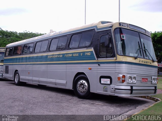 Viação Cometa 7110 na cidade de Sorocaba, São Paulo, Brasil, por EDUARDO - SOROCABUS. ID da foto: 4384442.