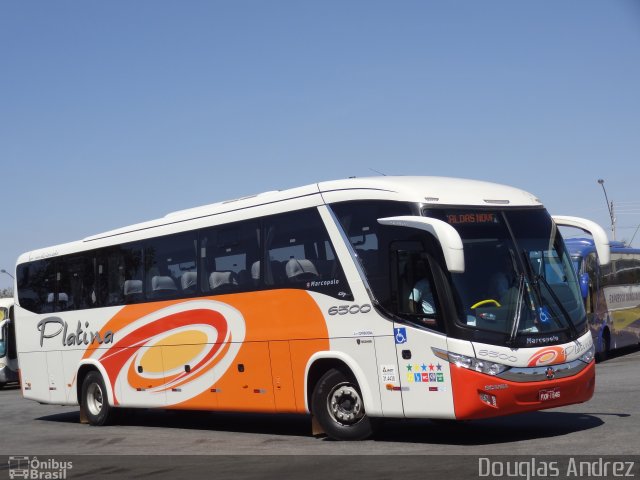 Viação Platina 6500 na cidade de Caldas Novas, Goiás, Brasil, por Douglas Andrez. Número da foto: #4384663.