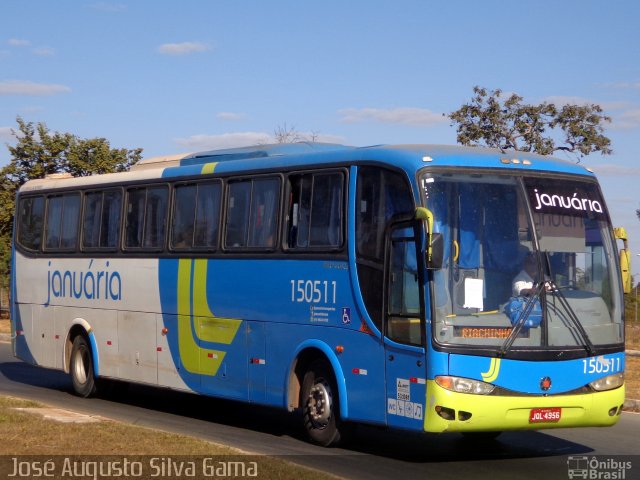Januária Transporte e Turismo 150511 na cidade de Brasília, Distrito Federal, Brasil, por José Augusto da Silva Gama. Número da foto: #4384575.