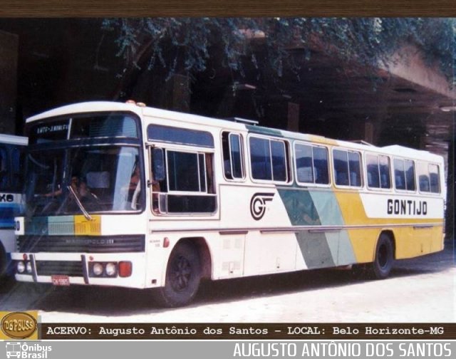 Empresa Gontijo de Transportes 3680 na cidade de Belo Horizonte, Minas Gerais, Brasil, por Derles Borges Pichoff. ID da foto: 4384385.