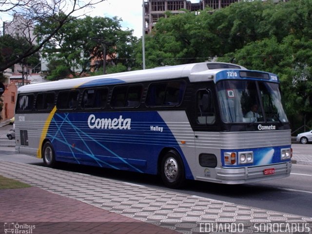 Viação Cometa 7210 na cidade de Sorocaba, São Paulo, Brasil, por EDUARDO - SOROCABUS. ID da foto: 4384493.