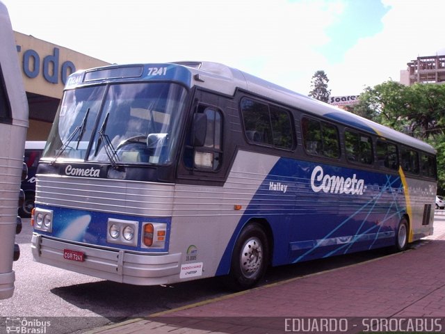 Viação Cometa 7241 na cidade de Sorocaba, São Paulo, Brasil, por EDUARDO - SOROCABUS. Número da foto: #4384465.