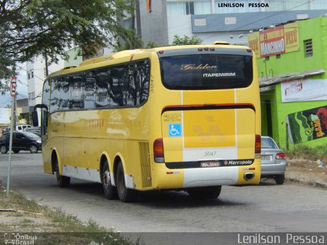 Viação Itapemirim 5047 na cidade de Caruaru, Pernambuco, Brasil, por Lenilson da Silva Pessoa. ID da foto: 4387101.