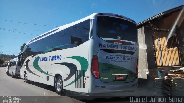 Nambei Turismo 861 na cidade de Ouro Preto, Minas Gerais, Brasil, por Daniel Junior Sena. Número da foto: #4386977.