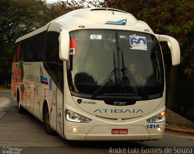 Viação Atibaia São Paulo 1214 na cidade de São Paulo, São Paulo, Brasil, por André Luiz Gomes de Souza. Número da foto: #4387310.