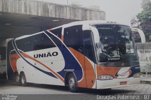 Expresso União 6070 na cidade de Belo Horizonte, Minas Gerais, Brasil, por Douglas Paternezi. Número da foto: #4387297.