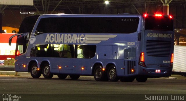 Viação Águia Branca 50020 na cidade de Vitória, Espírito Santo, Brasil, por Saimom  Lima. ID da foto: 4386539.