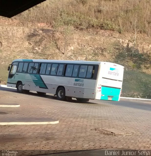 Santa Fé Transportes 062 na cidade de Itabirito, Minas Gerais, Brasil, por Daniel Junior Sena. ID da foto: 4386308.