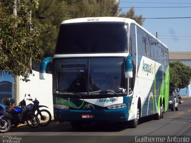 Araguatur Turismo 1051 na cidade de Araxá, Minas Gerais, Brasil, por Guilherme Antonio. Número da foto: #4389409.
