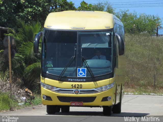 Viação Nordeste 1420 na cidade de Natal, Rio Grande do Norte, Brasil, por Walky Martins Nascimento. Número da foto: #4389353.