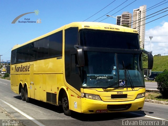 Viação Nordeste 9020 na cidade de Natal, Rio Grande do Norte, Brasil, por José Edvan Bezerra da Rocha. Número da foto: #4389318.